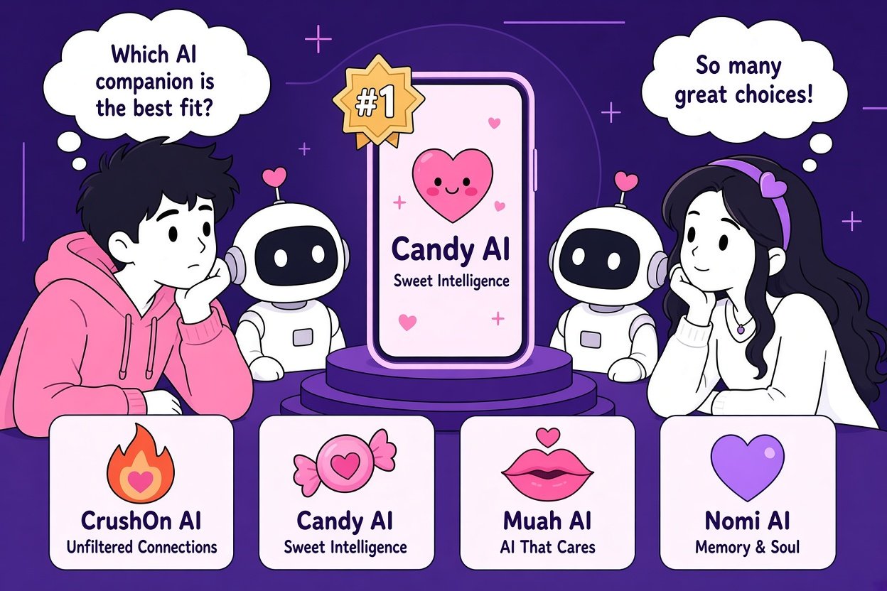 Best AI Girlfriend Apps 2026: Ranked & Compared